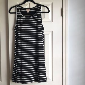 Mossimo Striped Sleeveless Dress